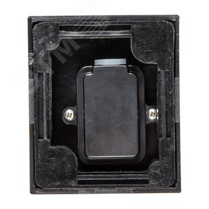 Светильник уличный под лампу GU10 Архитектурный накладной UUL-P51A 6W/GU10 IP65 BLACK Корпус черный - фото 3