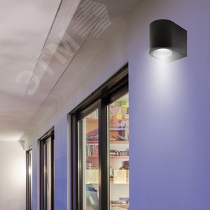 Светильник уличный под лампу GU10 Архитектурный накладной UUL-P51A 6W/GU10 IP65 BLACK Корпус черный - фото 6