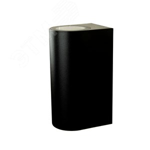 Светильник уличный под две лампы GU10 Архитектурный накладной UUL-P52A 2х6W/GU10 IP65 BLAC Kорпус черный - фото 5