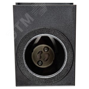 Светильник уличный под лампу GU10 Архитектурный накладной UUL-P41A 6W/GU10 IP65 BLACK Корпус черный - фото 3