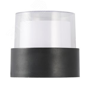 Светильник светодиодный ULU-P21A-5W/4000K IP65 BLACK уличный. Архитектурный накладной. Белый свет (4000K). Корпус черный. - фото 2