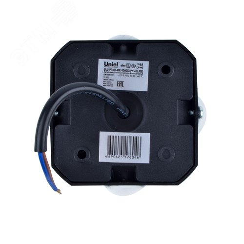 Светильник светодиодный уличный 4 Вт Архитектурный накладной Белый свет 4000K Корпус черный ULU-P30D-4W/4000K IP65 BLACK - фото 2