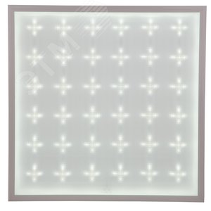 Светильник светодиодный потолочный универсальный ULP-6060 36W/5000К/LL IP40 PREMIUM+ WHITE Белый свет (5000K) 3600Лм Корпус белый В комплекте с и/п ТМ - фото 3