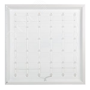 Светильник светодиодный потолочный универсальный ULP-6060 36W/5000К/LL IP40 PREMIUM+ WHITE Белый свет (5000K) 3600Лм Корпус белый В комплекте с и/п ТМ - фото 4