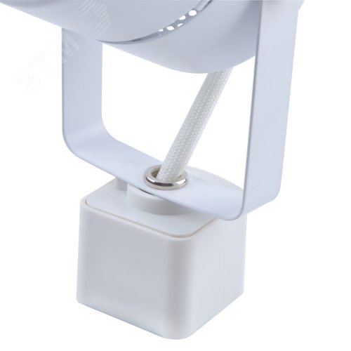 Светильник-прожектор трековый UBL-Q321 GU10/K WHITE SET41, в составе набора из 4 шт, на шинопроводе 1 м, с коннектором. Под лампу GU10. Корпус белый. ТМ Volpe - фото 7