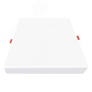 Изображение товара Светильник светодиодный ULM-Q251 24W/4000K WHITE встраиваемый/накладной квадратный Белый свет (4000К) Корпус белый ТМ Volpe (шт)