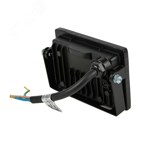 Прожектор светодиодный 10 Вт Зеленый свет Корпус черный TM Volpe ULF-Q517 10W/GREEN IP65 220-240V BLACK - фото 2