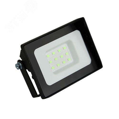 Прожектор светодиодный 10 Вт Зеленый свет Корпус черный TM Volpe ULF-Q517 10W/GREEN IP65 220-240V BLACK - фото 5