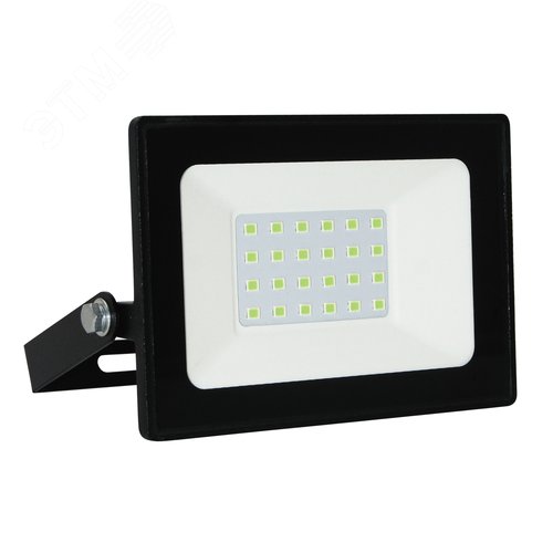 Прожектор светодиодный 30 Вт Зеленый свет Корпус черный TM Volpe ULF-Q517 30W/GREEN IP65 220-240V BLACK - фото 1