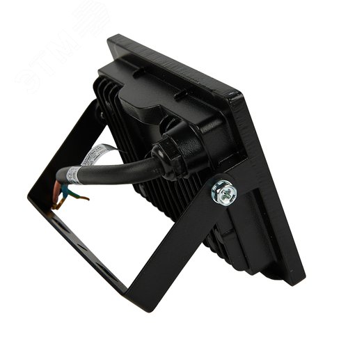 Прожектор светодиодный 20 Вт Синий свет Корпус черный TM Volpe ULF-Q517 30W/BLUE IP65 220-240V BLACK - фото 4