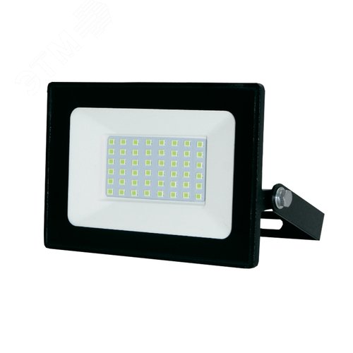 Прожектор светодиодный 50 Вт Зеленый свет Корпус черный TM Volpe ULF-Q517 50W/GREEN IP65 220-240V BLACK - фото 1