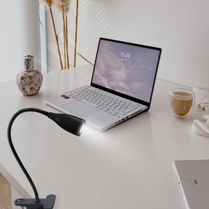 Светильник настольный светодиодный прищепка Механический выключатель ULM-D501 4W/4000K BLACK Черный - фото 3