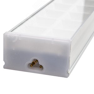 Светильник светодиодный ULO-FL120C-100W/4000K/K SILVER LINKABLE накладной соединяемый Белый свет (4000K) Корпус серебристый Угол 120 градусов ТМ - фото 3