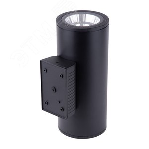 Светильник светодиодный уличный ДБУ-2х22вт ULU-S22D-2x22W/2700K IP65 BLACK С Архитектурный накладной теплый - фото 1