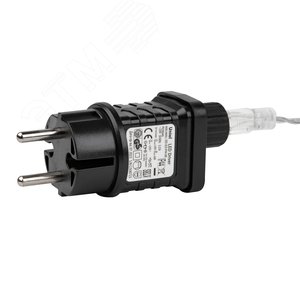 Бахрома светодиодная с эффектом мерцания 25м соединяемая 440 светодиодов белый свет прозрачный провод ULD-B25006-440/TTK WHITE IP44 - фото 6