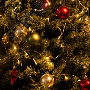 Гирлянда светодиодная 25 м Соединяемая 225 светодиодов теплый прозрачный провод ULD-S2500-225/STK WARM WHITE IP20 - фото 4