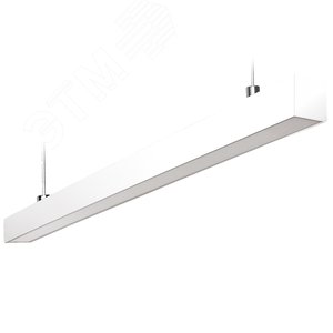 Светильник линейный светодиодный подвесной ULO-K10D 54W/5000K/L150 SENSOR IP65 WHITE с датчиком движения Белый свет (5000К) 6100Лм Алюминий Цвет белый TM - фото 1
