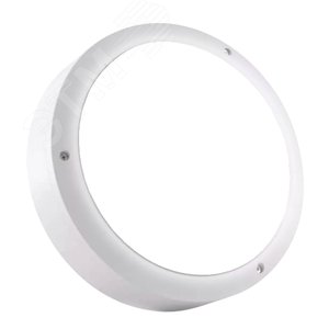 Светильник светодиодный влагозащищенный ULW-K15A 25W/5000K IP65 WHITE Круг (5000K) 3000Лм 220X70мм Корпус белый - фото 3