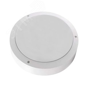 Светильник светодиодный влагозащищенный ULW-K15A 25W/5000K IP65 WHITE Круг (5000K) 3000Лм 220X70мм Корпус белый - фото 2