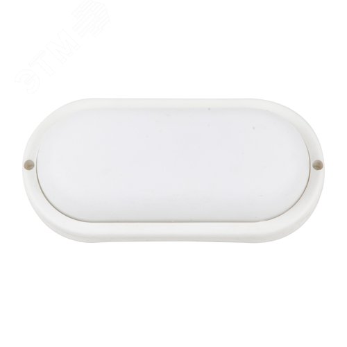 Светильник светодиодный влагозащищенный 18 Вт овал Белый свет 4000K 193x93 мм белый корпус Volpe ULW-Q226 18W/4000К IP65 WHITE - фото 1