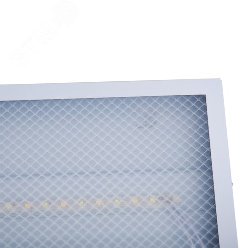 Светильник светодиодный потолочный ДВО 36 Вт универсальный 4000K-6500K Рассеиватель призма Встроенный источником питания Корпус белый ULP-Q115 6060-36W/4000K+6500K WHITE - фото 5