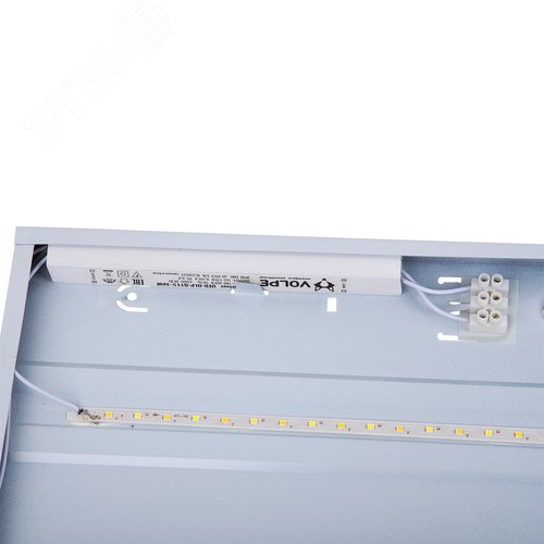 Светильник светодиодный потолочный ДВО 36 Вт универсальный 4000K-6500K Рассеиватель призма Встроенный источником питания Корпус белый ULP-Q115 6060-36W/4000K+6500K WHITE - фото 8