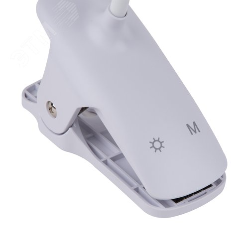 Светильник настольный светодиодный прищепка Сенсорный выключатель Диммер Белый ТM ULM-D601 8W/3000-6000K/DIM WHITE - фото 6