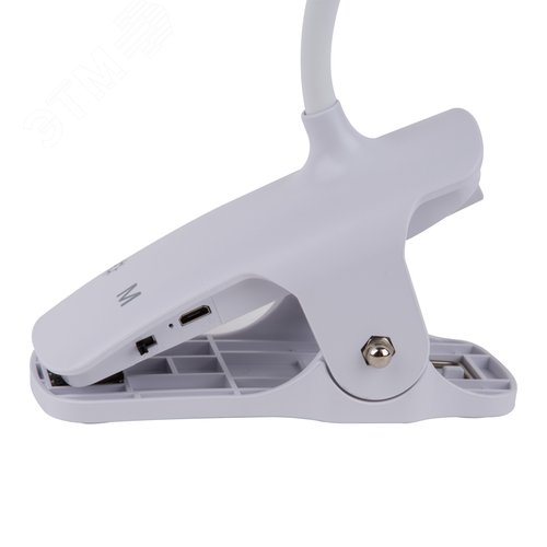 Светильник настольный светодиодный прищепка Сенсорный выключатель Диммер Белый ТM ULM-D601 8W/3000-6000K/DIM WHITE - фото 7