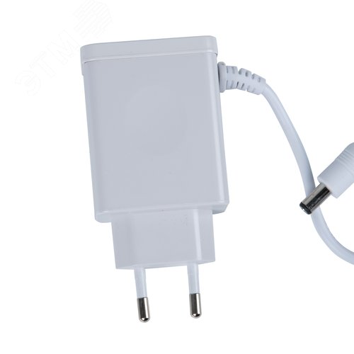 Светильник настольный светодиодный с беспроводной зарядкой телефонов. ULM-D113 18W-3000-6000K-DIM WHITE Сенсорный выключатель. Диммер. Белый. - фото 8