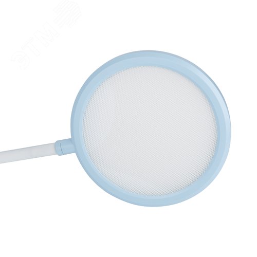 Светильник настольный светодиодный с подставкой под телефон и канцелярские принадлежности. ULM-D150 15W-3000-6500K-DIM BLUE С ночной подсветкой. Сенсорный выключатель. Диммер. Голубой. - фото 6