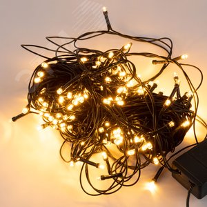 Изображение товара Гирлянда светодиодная 20 м 200 светодиодов медный свет зеленый провод ULD-S2000-200/DGA COPPER IP20 (шт)