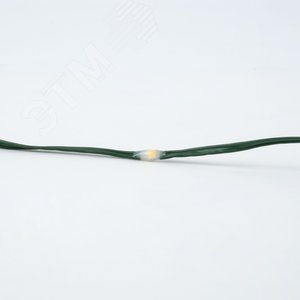 Гирлянда светодиодная Полоса 10 м 100 светодиодов теплый белый свет зеленый провод ULD-S1000-100/DGA WARM WHITE IP20 DEW BAND - фото 3