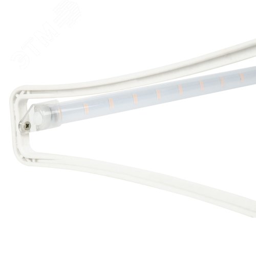 Набор Минисад светильник для растений светодиодный с подставкой Спектр для рассады и досвечивания в период роста 12 кашпо в комплекте белые - фото 5