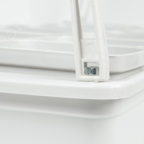 Набор Минисад светильник для растений светодиодный с подставкой Спектр для рассады и досвечивания в период роста 12 кашпо в комплекте белые - фото 9