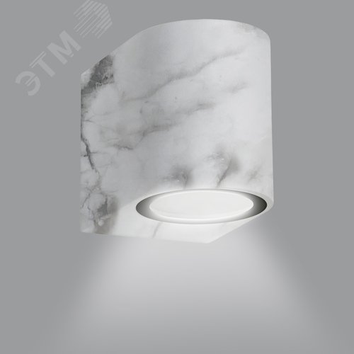 Светильник уличный UUL-P51A 6W/GU10 IP65 MARBLE под лампу GU10. Архитектурный накладной. Цвет корпуса мрамор. - фото 4