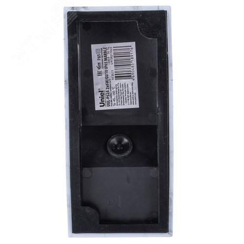 Светильник уличный UUL-P52A 2х6W/GU10 IP65 MARBLE под две лампы GU10. Архитектурный накладной. Цвет корпуса мрамор. - фото 2