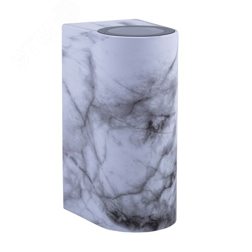 Светильник уличный UUL-P52A 2х6W/GU10 IP65 MARBLE под две лампы GU10. Архитектурный накладной. Цвет корпуса мрамор. - фото 11