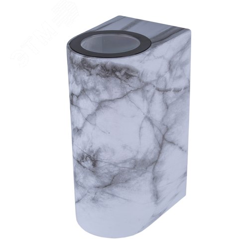 Светильник уличный UUL-P52A 2х6W/GU10 IP65 MARBLE под две лампы GU10. Архитектурный накладной. Цвет корпуса мрамор. - фото 3