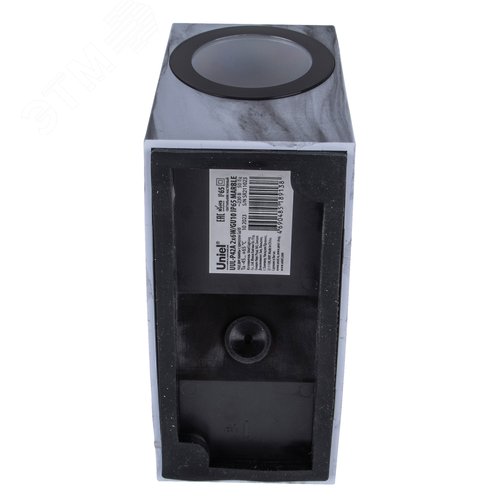 Светильник уличный 2х6 Вт под две лампы GU10. Архитектурный накладной Цвет корпуса мрамор UUL-P42A 2х6W/GU10 IP65 MARBLE - фото 2