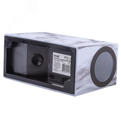 Светильник уличный 2х6 Вт под две лампы GU10. Архитектурный накладной Цвет корпуса мрамор UUL-P42A 2х6W/GU10 IP65 MARBLE - фото 13