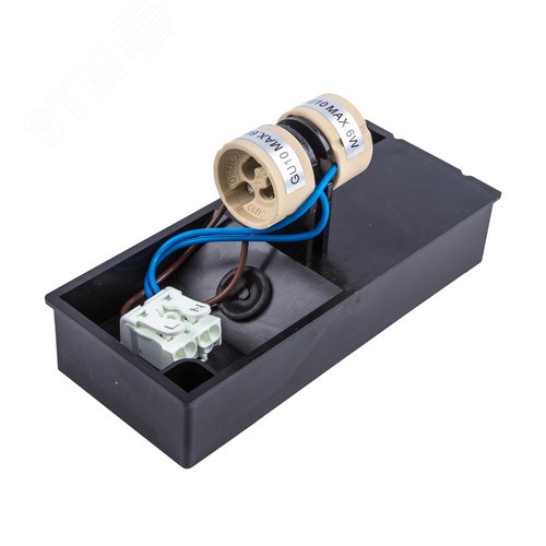 Светильник уличный 2х6 Вт под две лампы GU10. Архитектурный накладной Цвет корпуса мрамор UUL-P42A 2х6W/GU10 IP65 MARBLE - фото 8