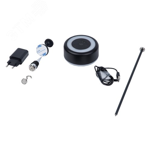 Светильник настольный светодиодный беспроводной 3 Вт Встроенный аккумулятор 2200mAh Диммер Черный  ULM-D950 3W/3000-6500K/DIM IP54 BLACK TM - фото 4