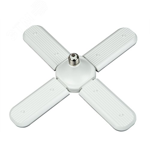 Лампа светодиодная для растений 32 Вт. Форма P    лепестковая, прозрачная. Спектр для фотосинтеза с высокой цветопередачей. Картон. ТМ Uniel LED-P65  -32W/SPFS/E27/CL/P4 PLP32WH - фото 7