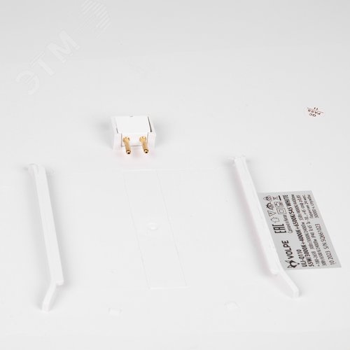 Светильник светодиодный накладной 55 Вт Теплый свет 3000K Белый свет 4000K Дневной свет 6500K 450х450мм IP40 Корпус белый TМ Volpe ULI-Q110 55W/3000K+4000K+6500K/S45 WHITE - фото 4