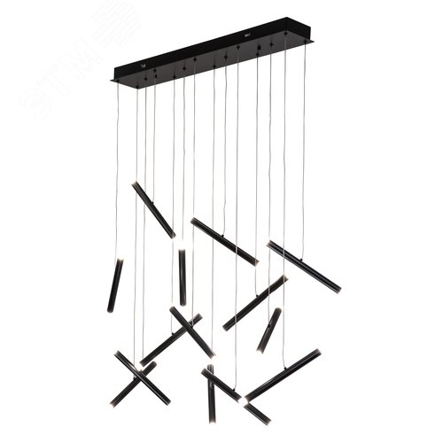 Светильник светодиодный подвесной Next 56 Вт (4000К) Материал металл DLC-N590 56W IRON/BLACK Цвет черный - фото 2