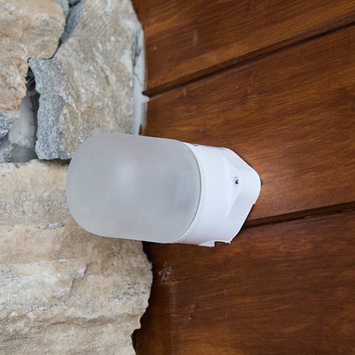 Светильник UWL-K01R 60W/E27 IP65 WHITE влагозащищенный под лампу Е27, для бань и саун, до +125°С. Цвет корпуса белый. ТМ Uniel - фото 6