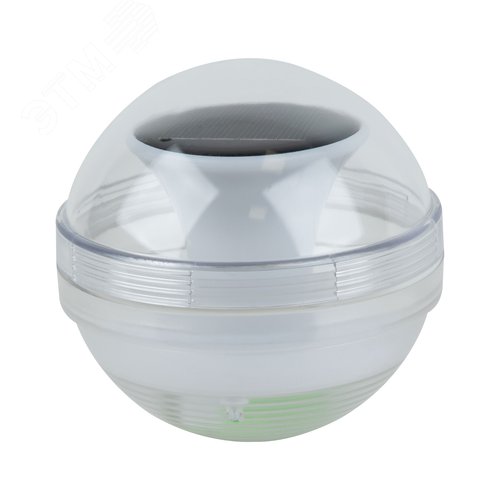 Светильник садовый на солнечной батарее Плавающий. 22 светодиода. RGB свет Белый свет Теплый белый свет 1xАA Ni-Mh аккумулятор в комплекте IP44 USL-S-824/PT100 POOL LIGHT - фото 1