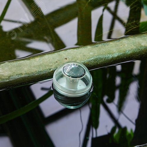 Светильник садовый на солнечной батарее Плавающий. 22 светодиода. RGB свет Белый свет Теплый белый свет 1xАA Ni-Mh аккумулятор в комплекте IP44 USL-S-824/PT100 POOL LIGHT - фото 11