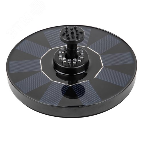 Светильник садовый на солнечной батарее Фонтан Плавающий 12 светодиодов RGB свет 1 АA Ni-Mh аккумулятор в комплекте IP44 USL-S-825/PT180 RGB FOUNTAIN - фото 2