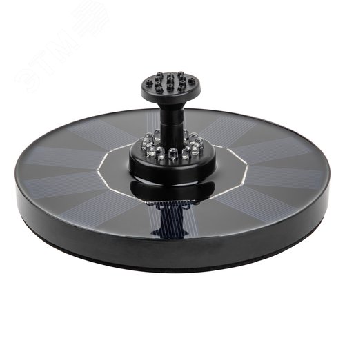 Изображение товара Светильник садовый на солнечной батарее Фонтан Плавающий 12 светодиодов RGB свет 1 АA Ni-Mh аккумулятор в комплекте IP44 USL-S-825/PT180 RGB FOUNTAIN (шт)